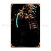 Dead Space Isaac Metal Plaque Poster Cinema Cinema Custom Design Club Tin Sign Poster