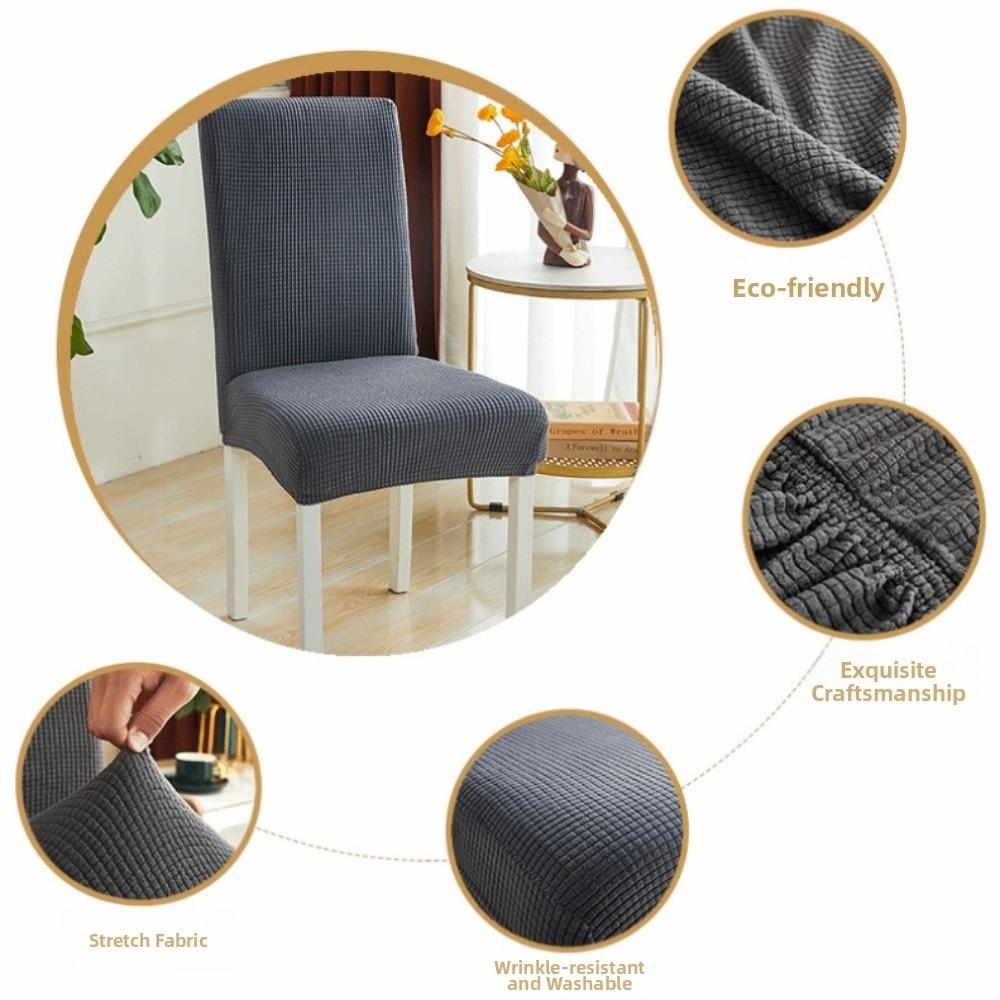 Thickened Seat Cover High Elastic Stool Cover Chair Accessories Dining Chair Cover Wedding Banquet