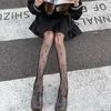 Готические Панк Прозрачные Сетчатые Колготки Чулки для Женщин Хэллоуин Винтажный Узор с Крестами Рыболовные Сети Леггинсы