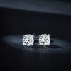 D Цвет 3,0 карат 9,0 мм серьги-гвоздики с муассанитом для женщин Стерлинговое серебро 925 пробы с завинчивающейся крышкой сверкающие свадебные украшения подарки