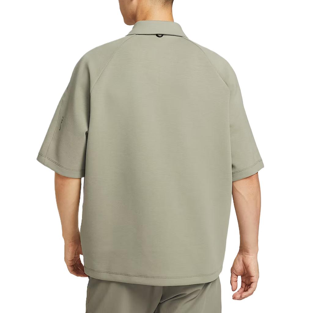 Nike Мужская футболка-поло Dri Fit Светло-зеленая Армейский цвет Воротник Умеренный Другое IF2909-320