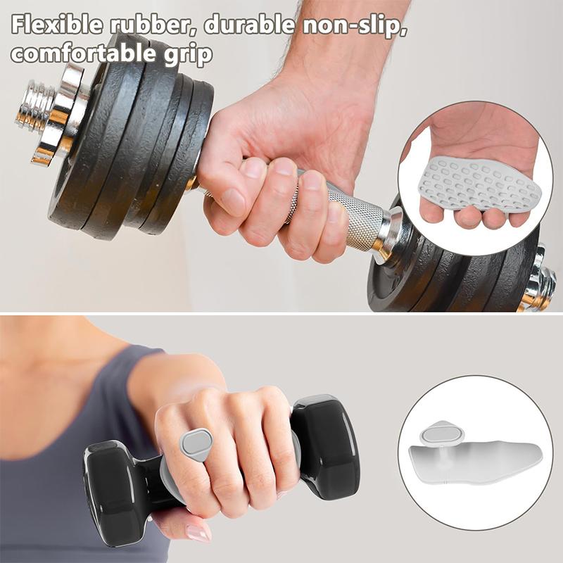 Перчатки для тяжелой атлетики для мужчин и женщин: Резиновые противоскользящие рукоятки для тяжелой атлетики в спортзале для тренировок и упражнений с весом