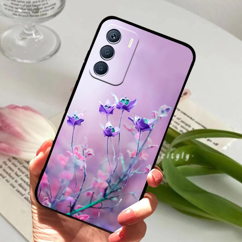 For Infinix Zero 5G 2023 Case Soft TPU Mable Protective Back Cover for Infinix Zero 5G 2023 X6815C Cover Zero5G Shockproof Shell