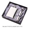 Stainless Steel Wine Pot 7oz Whisky Flask Portable Wine Bottle Set  Gifts