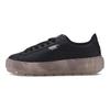 Puma Кроссовки женские Platform Trace Удобные Повседневные Низкие Кроссовки Черные 371656-02