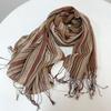 Direct Supply Cotton And Linen Scarves, Fashionable Literary And Literary Linen Cotton Blended Slightly Wrinkled Men'S Scarves, Retro Ethnic Style