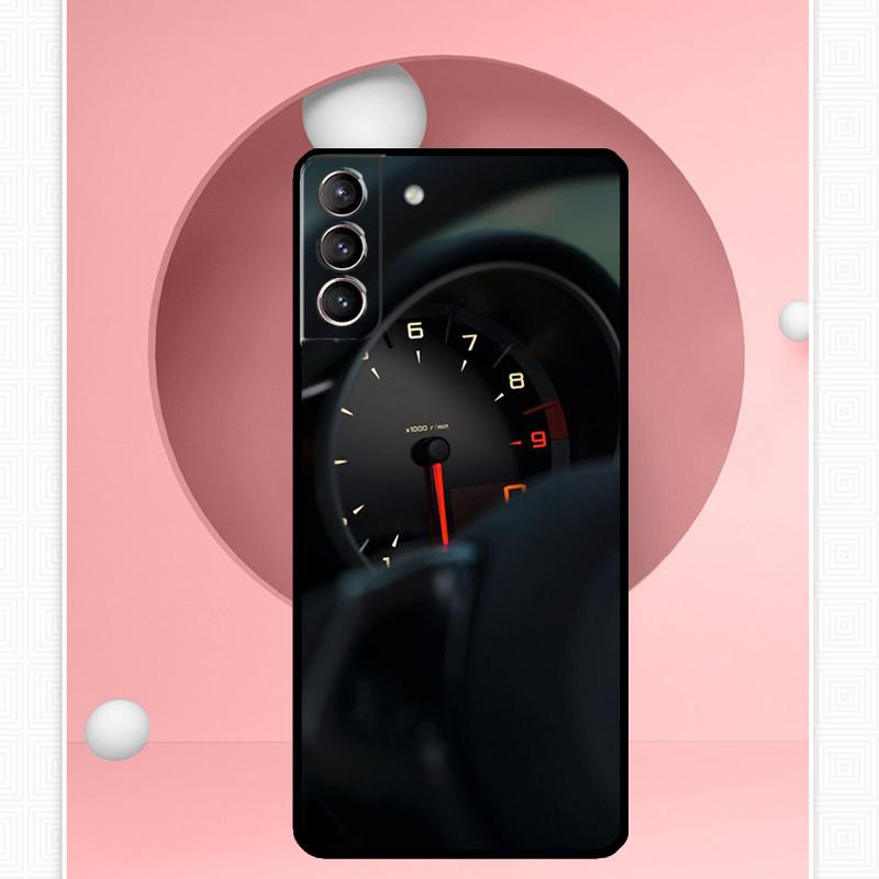 Чехол на приборную панель автомобиля для Samsung Galaxy S23 S24 Ultra S8 S9 S10 S22 Plus Note 10 20 Ultra S20 S21 FE