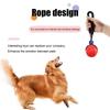 Dog Toy Ball Rubber Chew Toy for Dogs Durable Dog Chew Ball Toy for Chewers Fetch Ball for Medium Small Dogs Embossed Texture