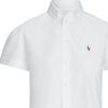 Polo Ralph Lauren Oxford Cloth Однотонная рубашка Женские рубашки Белые WMPOSHTNN820-034