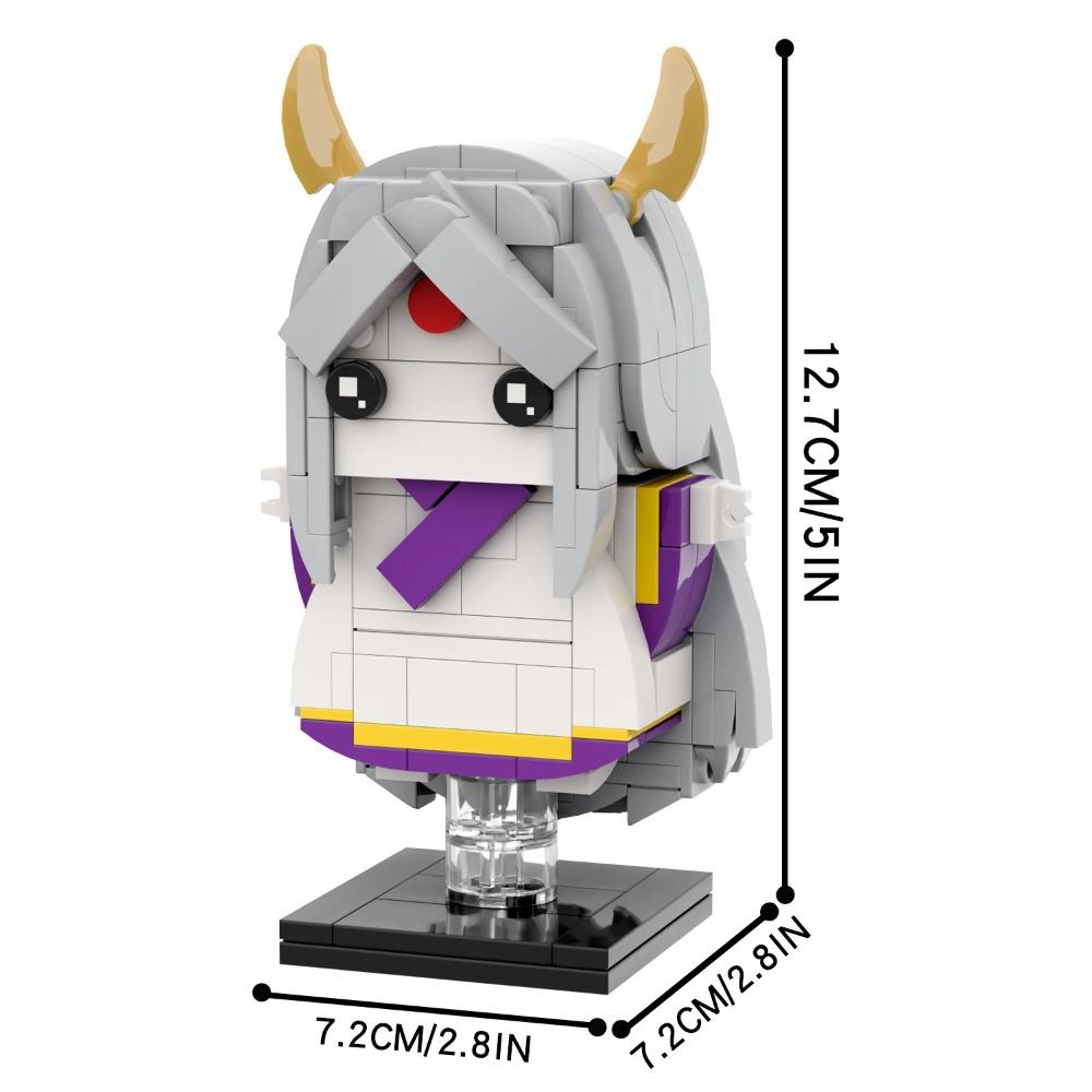 MOOXI Аниме Мультфильмы MOC Набор Кирпичиков Совместимый BrickHeadsed Детали Строительных Блоков Детские Образовательные Игрушки Для Детей Подарок на День Рождения