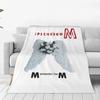 Одеяла Depeches Mode Pop, флисовое легкое одеяло в стиле рок для постельных принадлежностей, одеяла для дивана и спальни