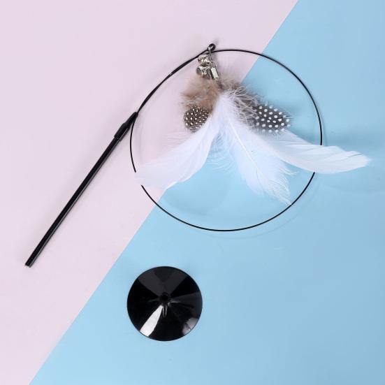 Игрушка-тизер для кошек, привлекательная интерактивная игрушка-тизер с высоким отскоком для котенка, для ежедневного использования