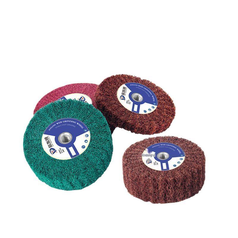 Полировальный станок из нержавеющей стали и нейлонового круга для металла, меди, алюминия и зеркальной полировки с полировальной губкой.