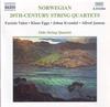 CD FARTEIN VALEN, KLAUS EGGE, JOHAN KV - Norwegian 20th-Century String Quart 8554384 Naxos 2000 Europe Classical Used