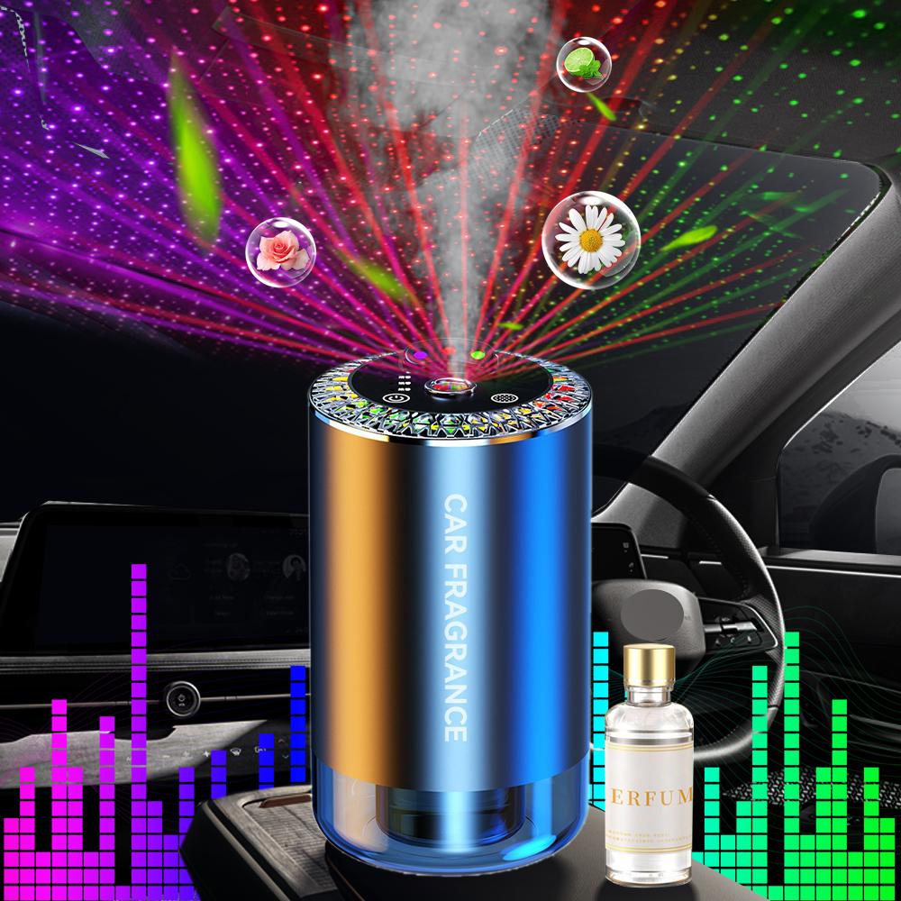 Автомобильный увлажнитель воздуха, интеллектуальный ароматизатор, устранитель запахов в автомобиле, долговечный ароматизатор, аксессуары Starry Light