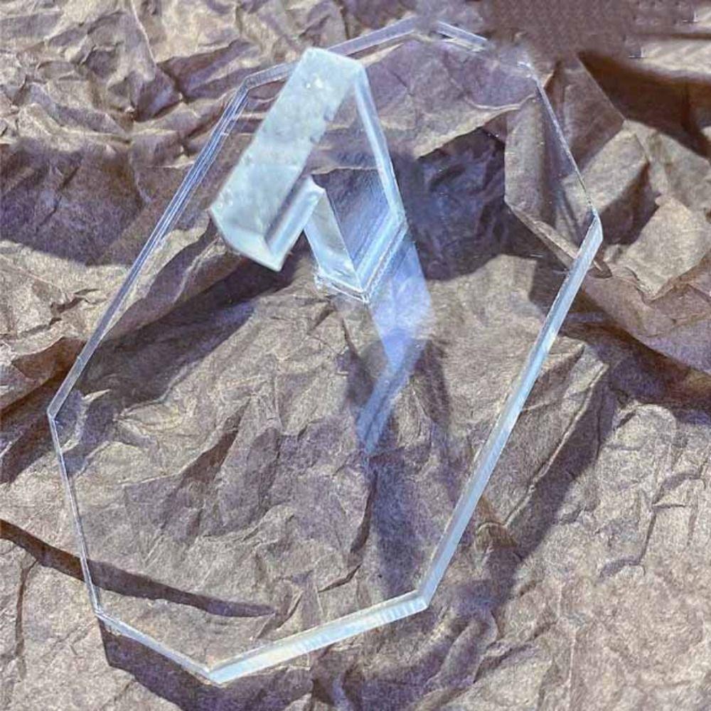 6 шт. Подставка для тренировки типсов в форме сердца Прозрачная подставка для демонстрации нейл-арта Инструменты для маникюра