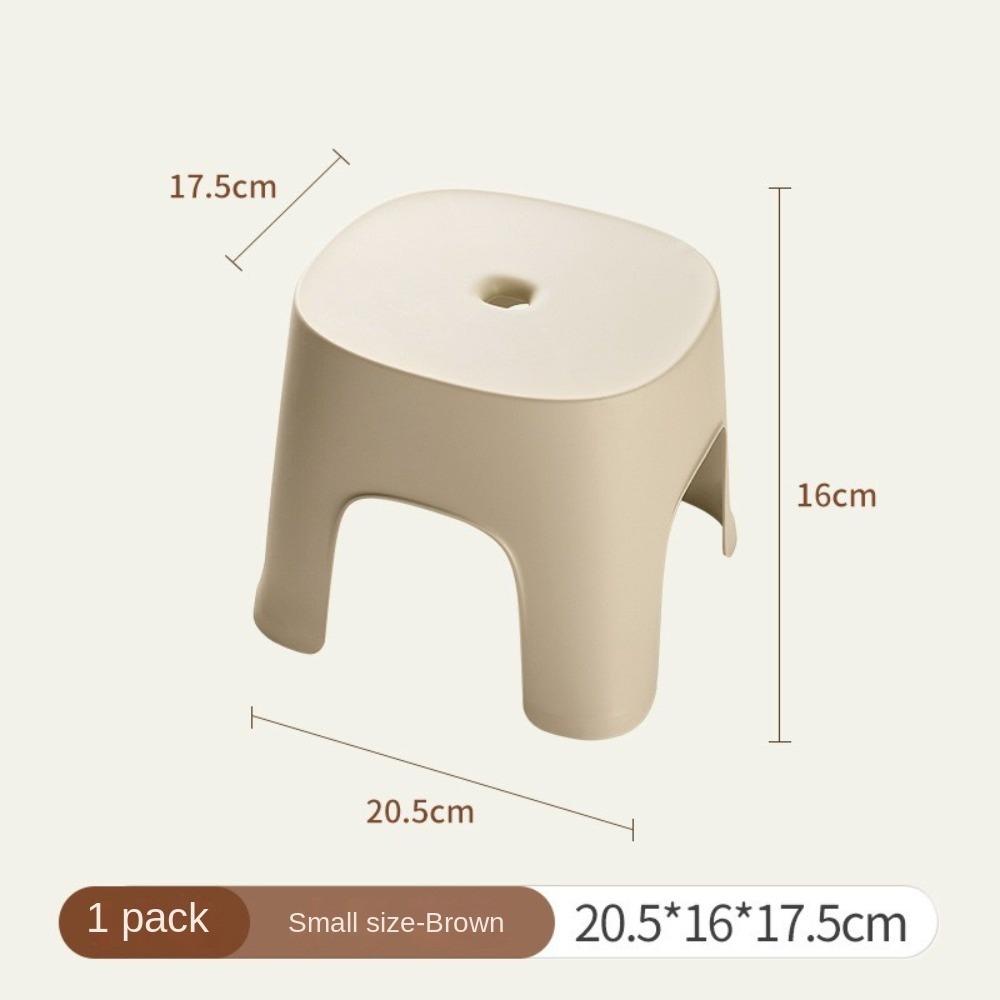 Colorful Toilet Footrest Non-slip Shoe Changing Stool Children's Small Stool Bathroom/Living Room