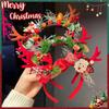 Children's Christmas Antler Headband Hair Clip - Festive Holiday Accessory