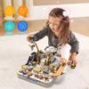 KaeKid Игрушечная машинка для гоночной трассы Мини Возрастной подарок для Без батареек Развивающая игрушка для помещения Популярный подарок на День рождения Рождество Подарок для поступления в детский сад