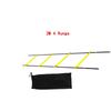 Adjustable Agility Training Ladder Yellow Rungs Speed Ladder Agility Training Obstacle Rope