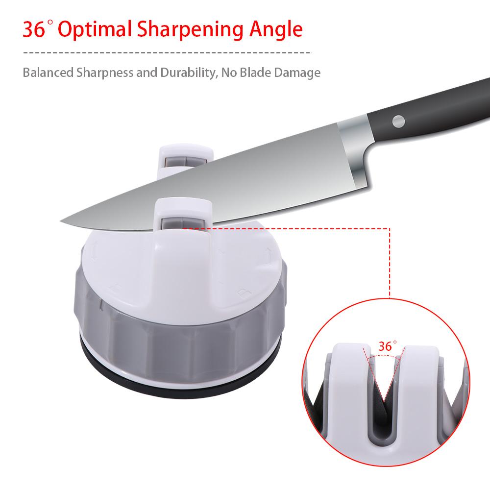 3 Stages Sharpening Stone Quick Sharpening Cutter Whetstone Portable Mini Cutter Sharpener  Kitchen