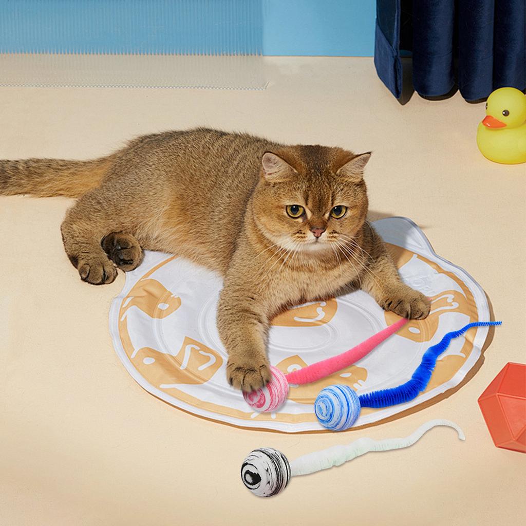 Разноцветный шар-звезда, Пустой шар с хвостом, Товары для питомцев Caterpillar, Кошачий шлифовальный и катящийся шар