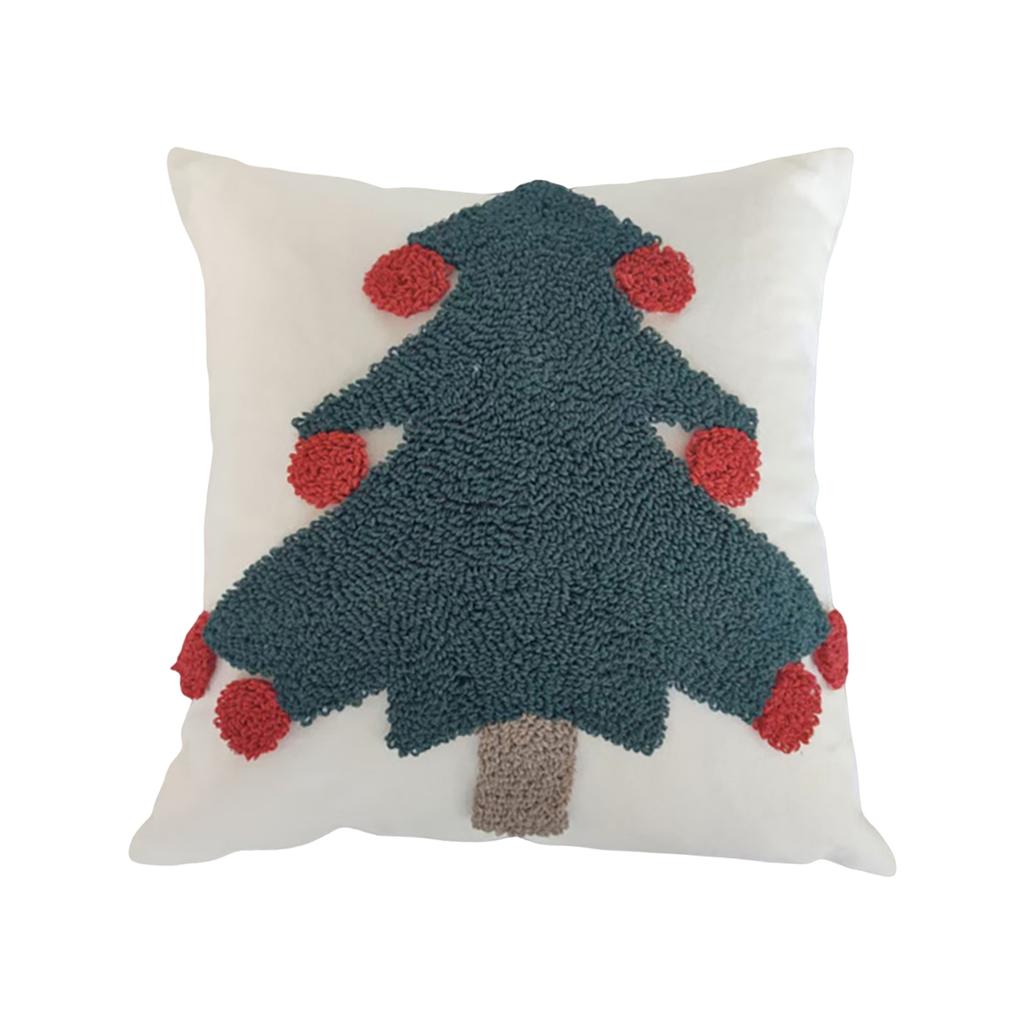 45cm Christmas Pillow Cover, Christmas Deer Cane, Home Sofa Pendant, Decorative Cushion