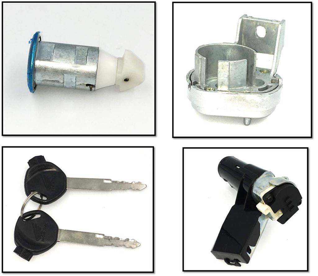 Universal Aftermarket Honda Motorcycle Key Cylinder Set for Honda Today and Dio (AF61) (AF62)