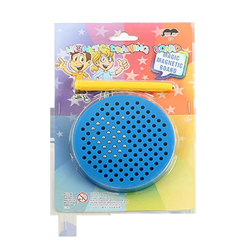 Children's Alphanumeric Magnetic Board Eco-Friendly Steel Ball Writing Drawing Circular Educational Toy