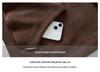 Melanoid Women's Double-Sided Sherpa Hooded Sweatshirt - Autumn/Winter 2025 New Arrival, Plus Velvet, Thick, Loose, Slimming Top