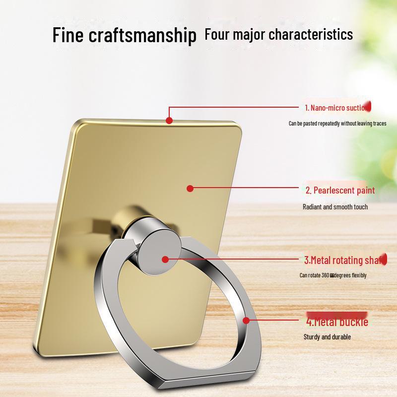 Rotating Multi-Function Adhesive Phone Ring Holder with Anti-Loss and Fall Prevention. AVE