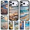 Защитный чехол для телефона для путешествий и пляжа для iPhone 17 Air 16e 15 11 12 14 13 Pro Max Чехол Coque