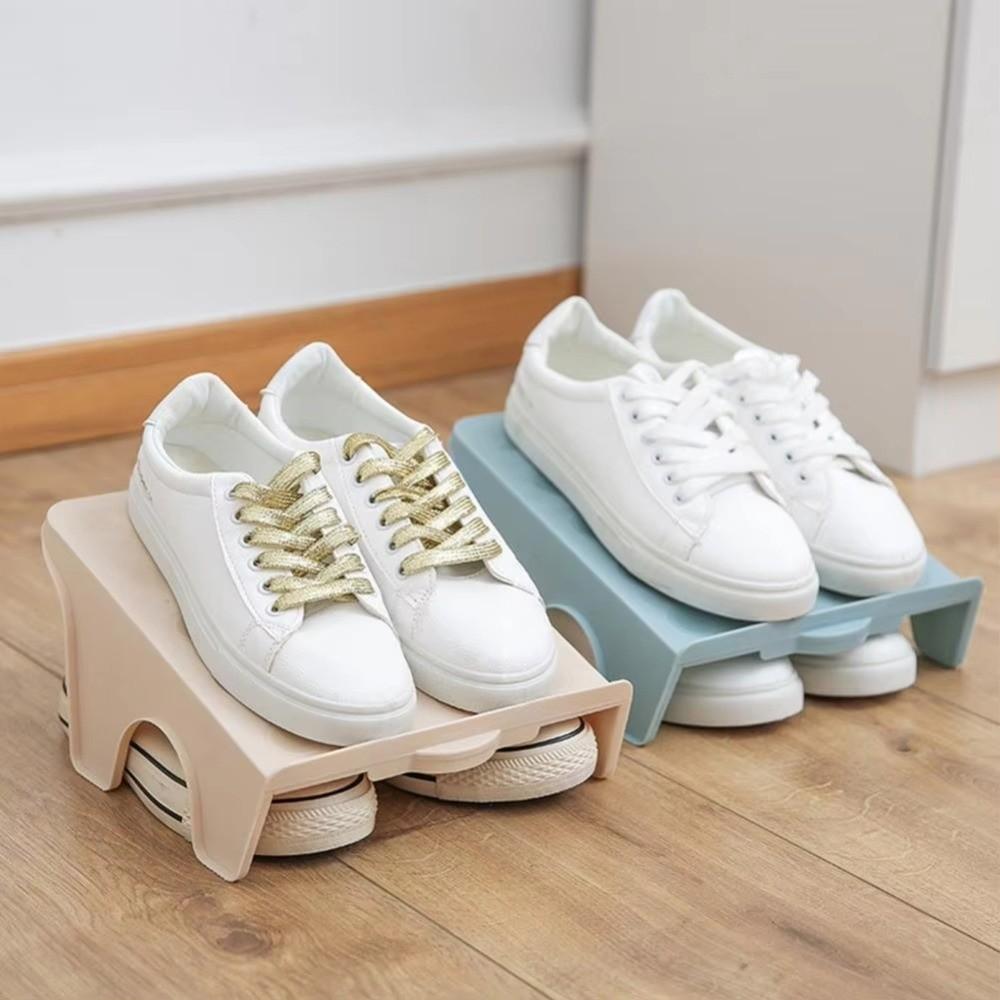 Multifunctional Shoe Storage Rack Space Saving Shoe Organizer Household Organization