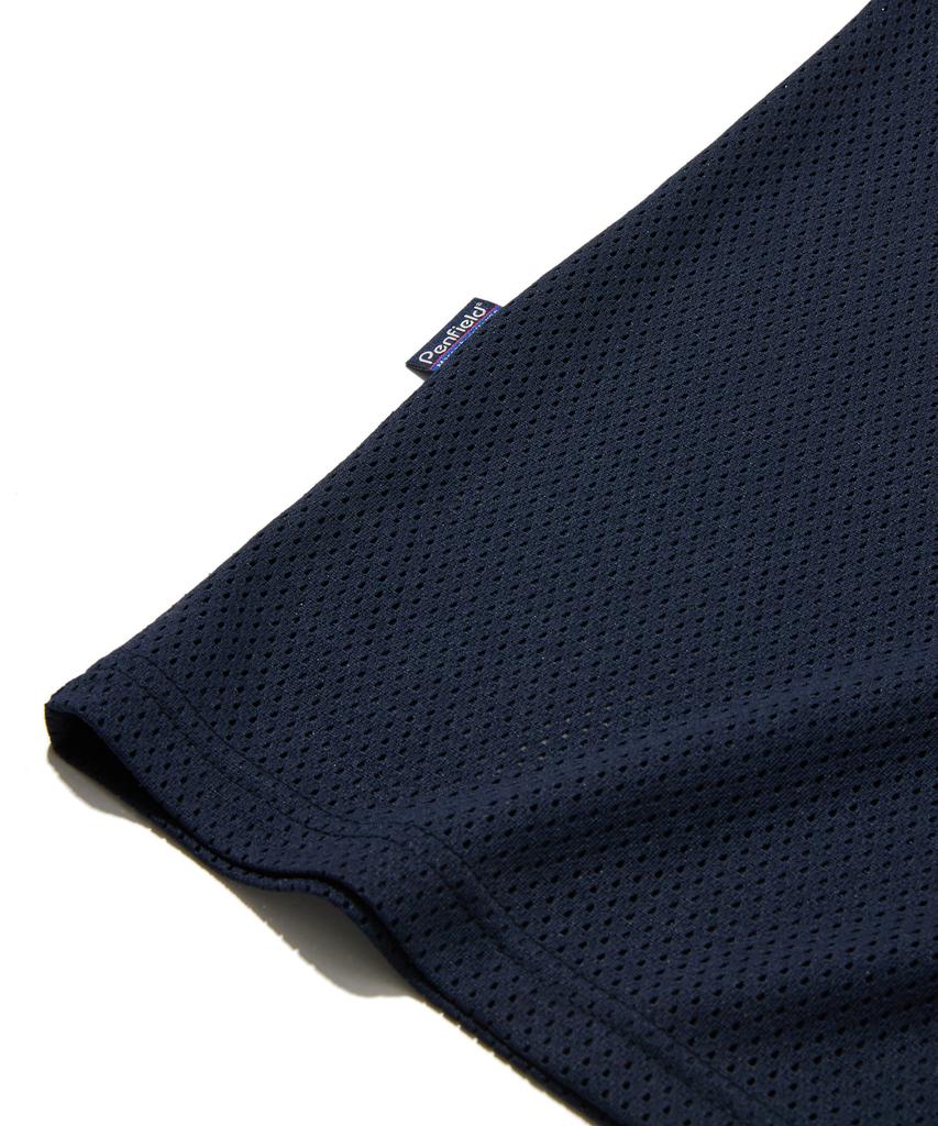 PENFIELD Регата Челленджер Сетчатая футболка с коротким рукавом Темно-синий_Fs2Kt101