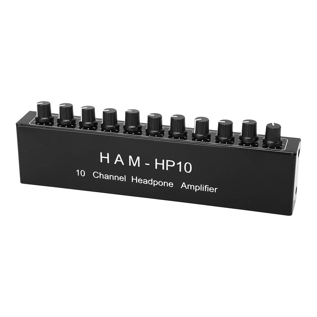 10 Channel Headphone Amplifier 1 In 10 Out Channel Stereo Distributor Headphone Amplifier