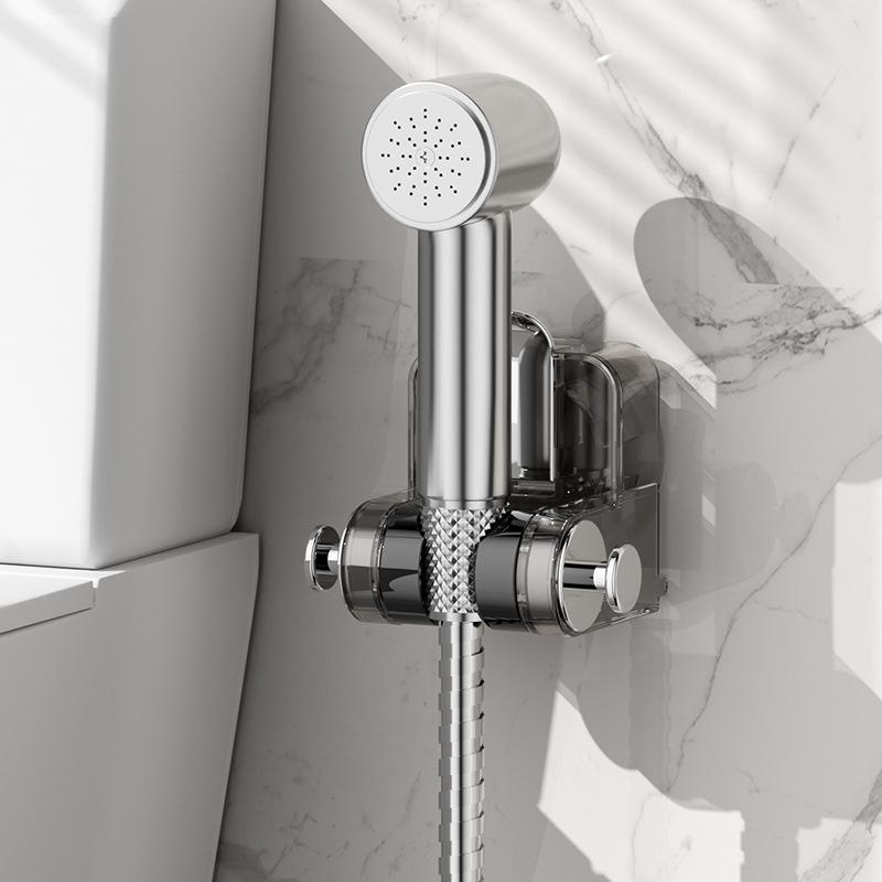 Присоска Держатель для душа Бытовой держатель для душа Фиксированный артефакт Без сверления Основание для душа Детская подвижная регулировка