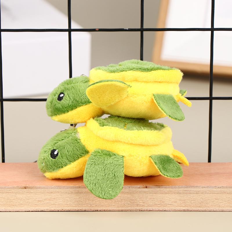 10Cm Cute Turtle Stuffed Doll Soft Plush Toy Keychain Bag Decor Pendant Kid Gift