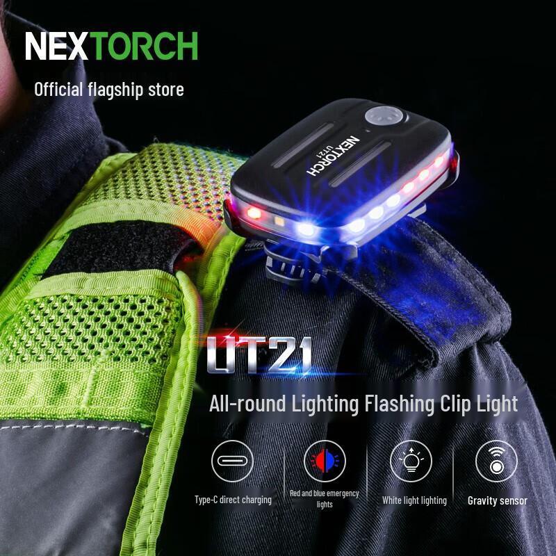 NEXTORCH UT21 Налобный фонарь с датчиком гравитации, перезаряжаемый