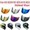 K5 K5S K5-S K3SV K1 K1S Мотошлем Щиток для AGV Visera Casco Moto Visor K3SV шлемы Визоры Защита от УФ