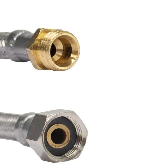 Flexible Inox Sanitaire DN8, 3/8 Pouce, 1500mm