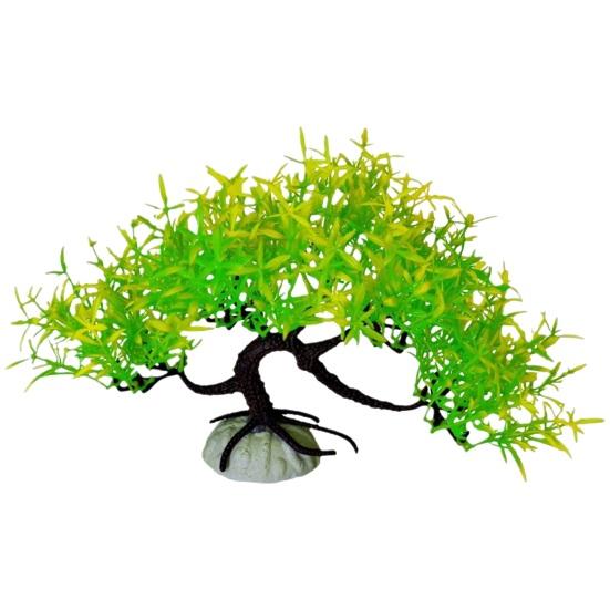 Искусственное водное растение, маленькое аквариумное дерево, реалистичное моделирование, пластиковые гидропонные долговечные украшения для водных растений