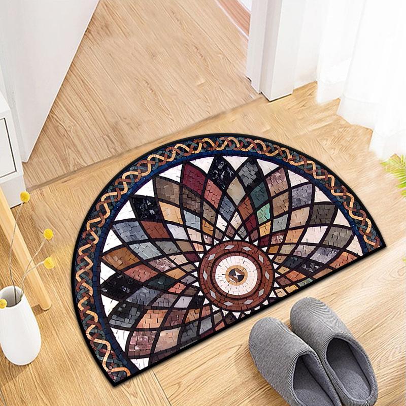 Colorful Door Mat Non-slip Mat for Entrance Door, Bedroom Door