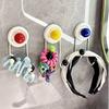 3Pcs Traceless Household Hang Hooks Wall Hanging Shower Hooks Punch Free Wall Hooks  Door Entrance