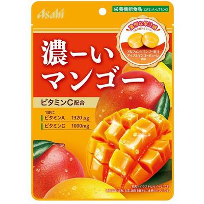 Asahi 80 г густого манго Характеристики Альфонсо манговый сок и пюре из яблок и манго. Характеристики Альфонсо манговый сок и яблочный человечек