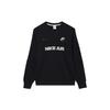 Nike Letter Print Crew Neck Pullover Long Sleeve Sweatshirt Men Sweatshirt Black DM5207-010