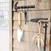 Настенный крючок из чугуна в виде молотка и гаечного ключа, Рустикальная винтажная настенная вешалка для одежды, Многофункциональный держатель для ключей и инструментов для мужской мастерской