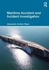 Книга Maritime Accident and Incident Investigation