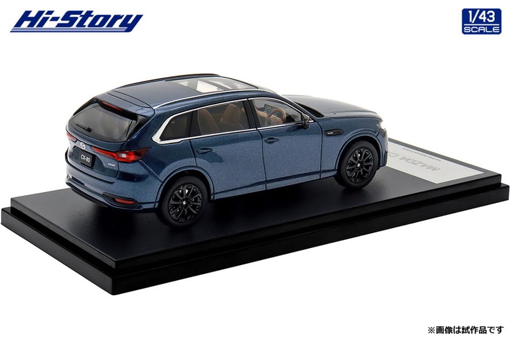 Inter Allied Hi Story Масштабная модель Mazda Deep Crystal Blue Mica Готовая модель HS494DB 1/43 CX-80 (2024)