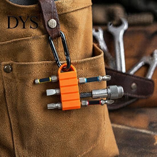 Portable Drill Bit Holder 3D Printed Holder, Screwdriver Bits Organizer with Multi-Slots Multi-Slots, Heavy Duty Power Tool Accessories Storage