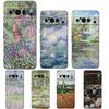 Клод Моне Художник-импрессионизм для Google Pixel 8 7 6 Pro 6A 5G Черный чехол для телефона Мягкая противоударная задняя крышка ТПУ Shell Coque